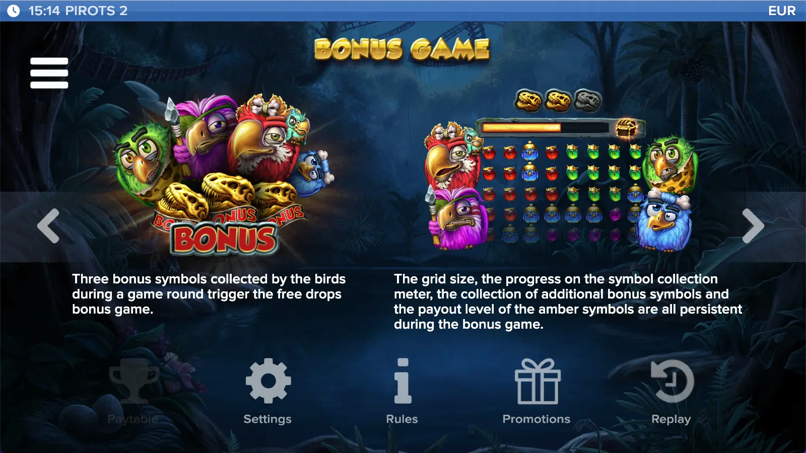 Pirots 2 Bonus Symbol