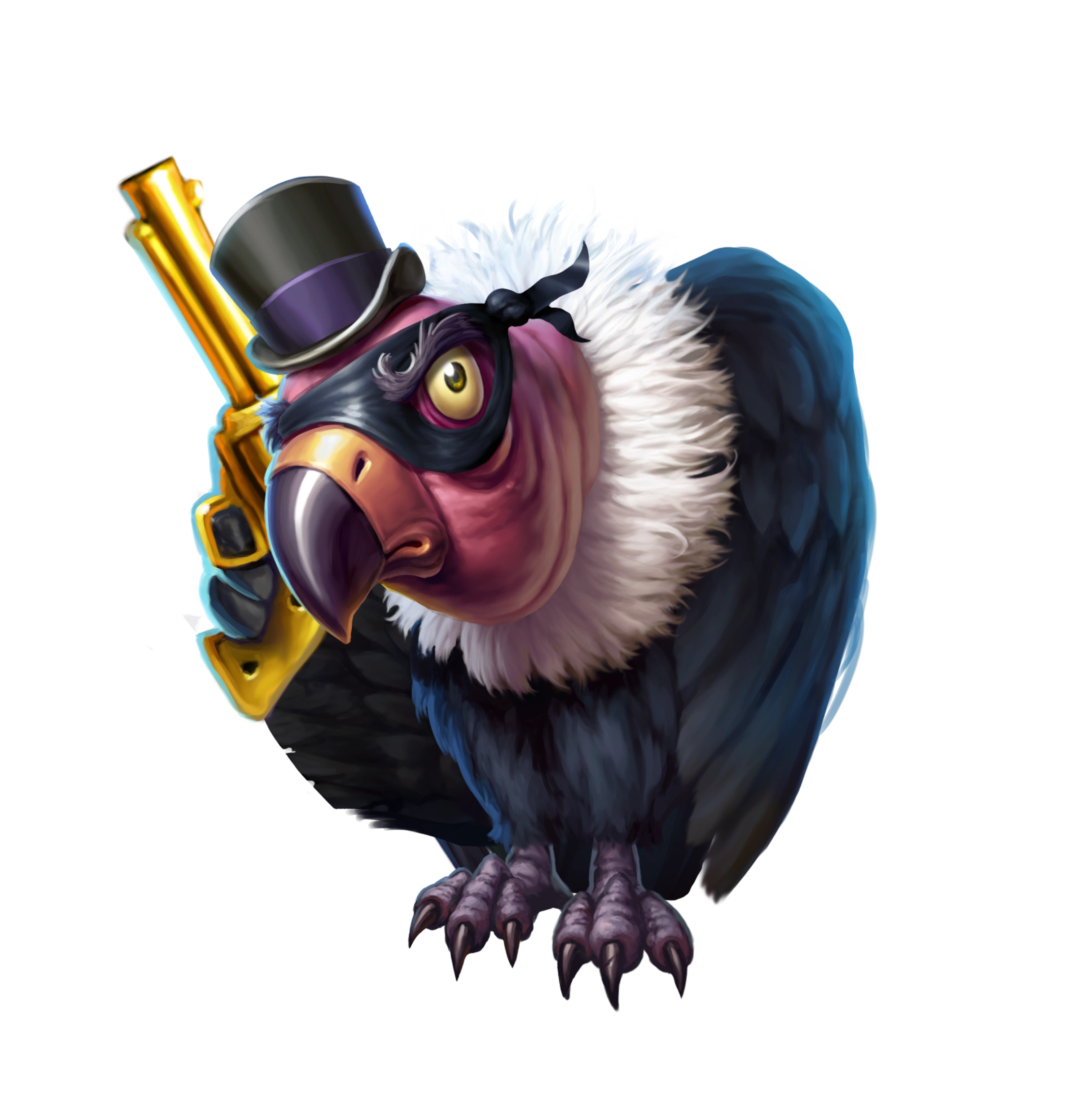 Pirots 3 Bandit Character Symbol