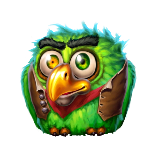 Pirots 3 Πράσινο Πουλί — Green Bird Symbol