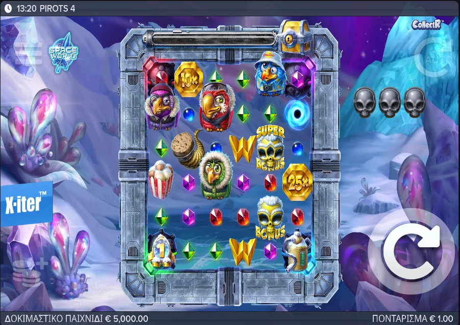 Pirots 4 frozen fury