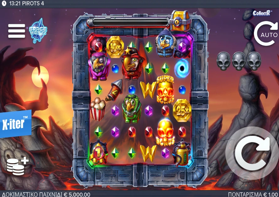 Pirots 4 inferno